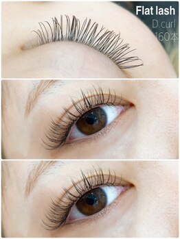 スティラ サポ ネイルアンドアイラッシュ(Stilla SAPO Nail&Eyelash)/フラットラッシュ160本