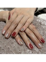 エムスラッシュ ネイル たまプラーザ(M.SLASH)/ボルドーラメネイル