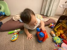 子育てママの整体サロン/施術中のお子様の様子