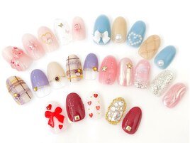ジェル定額￥8990☆リボン