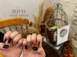 ハロウィンネイル