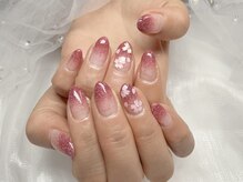 エミリオネイル(EMILIO NAIL)/春ネイル，グラデーション