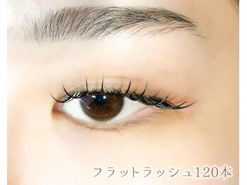 ビューティーサロン シュクレ大垣店(beauty salon shucre)/フラットラッシュ120本