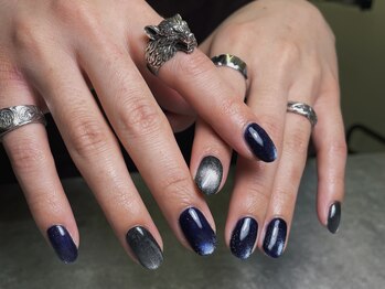 オムネイル 渋谷(HOMME NAIL)/マグネットネイル ¥7.100