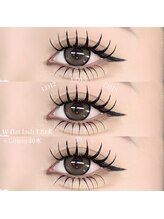 ボンドストーリー 栄店(Bond Story)/Ｗフラット120束×下マツエク