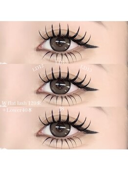 ボンドストーリー 栄店(Bond Story)/Ｗフラット120束×下マツエク