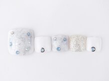 まつげアンドネイル ディアマンローズ(DIAMANT ROSE)/フットネイル6600円