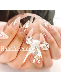 ネイルサロン ハナアオヤマ 梅田店(Nail Salon Hana Aoyama)/ヌーディースワロスカルプ