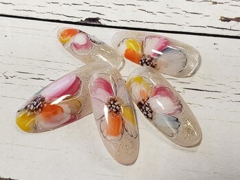 ネイリックス アヴェニール(NAILX avenir)/シャーベットフラワー