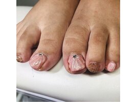 親指アートこーす