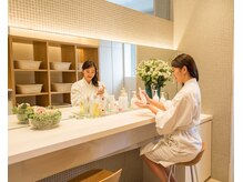 ナチュラルサイエンス直営エステ アクアサロン/パウダールーム