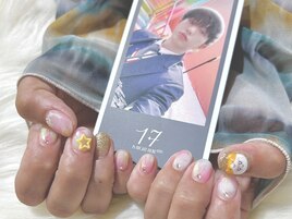 推しモチーフネイル