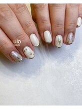 ウロネイルズ(ulo nails)/ゴールドミラーアート