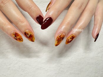 モアナ(Moana)/べっ甲ネイル