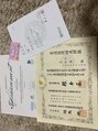 ほぐしの名人 小新店 柔道整復師の他、色んな資格持ってます。