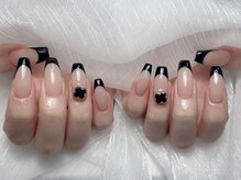 ピーチネイル 大塚(Peach Nail)/大人のカラーフレンチ