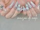 メゾン ド ナリ(maison de NALI)の写真/大人気韓国ネイルが定番メニューに★上品で大人かわいい【韓国ビジューつけ放題コース 】初回オフケア込◎