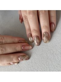 マグネットフラワーネイル