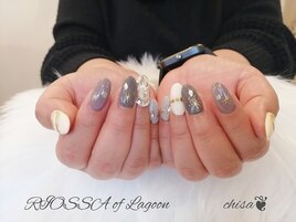 シルバーラメｘキラキラ