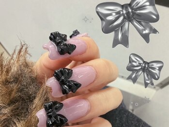 猫耳リボン　¥6500~