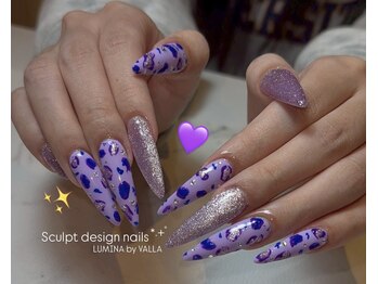 スカルプ×アニマル柄☆