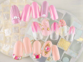 ラミエンヌ/夏 人魚の鱗 シェル ピンク