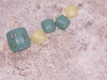 アンベリール 横浜店(Embellir)/(1734)小花ネイル