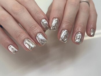 リット バイ セブンルックス 大宮東口店(Lit by 7LOOKS)/90分アート/8000/ミラーネイル