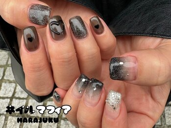 ネイルマフィア 原宿(NAIL MAFIA)/ハート/ショートネイル