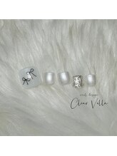 ネイルサロンクリアヴィラ(nail salon clear villa)/フットデザインチョイス☆¥9350
