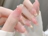 2025大人気♪《パラジェル・初回オフ無料》チークネイル￥8000～