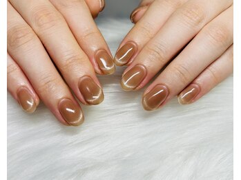 エミリーネイル(EMILY NAIL)/くすみ/秋ネイル/マグネット