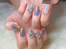 サニーデイズ ネイルアンドビューティー 曙橋店(SunnyDays Nail&Beauty)/敷き詰め×マグネット