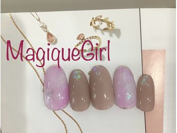 ネイルサロン マジックガール(Nail Salon MagiqueGirl)/【ニュアンスネイル】