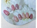 ニュアンスネイル・ミラーネイル