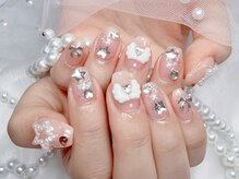 エミリオネイル(EMILIO NAIL)/持ち込みアートやり/パーツ放題