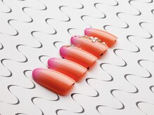 アデリー(ADELIAE)/【単色カラー】＋ストーンアート