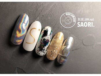 ブルージャムネイル(BLUE.JAM.nail)/キャンペーンデザイン　SAORI