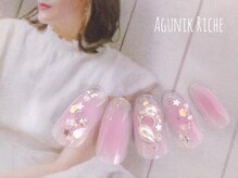 アグニークリッシェ(Agunik Riche)/【チークネイル】