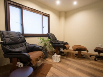 ほぐし工房 ここはれ/ゆったりとくつろげます