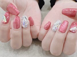 ギラギラマグネットネイル