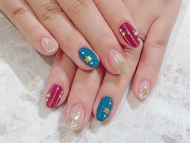 ＃クリスマスネイル