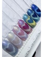 チヒロネイル/マグネットハートカラーチャート