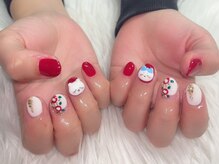 QBネイル 多摩センター店(QB Nail)/お正月ネイル　￥6.500