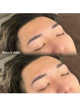 アンド バイ ビューティー(& by beauty)/眉毛パーマl＊