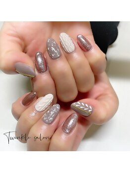 冬といえば!ニットネイル