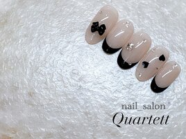 【フレンチ×リボンパーツ】