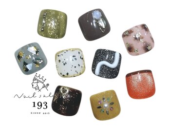 イチキューサン(193)/【Foot】New親指アート◇ ¥6600