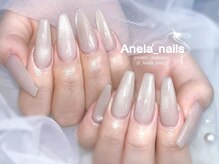 アネラ ネイルズ(Anela_nails)/マグネット+長さだし