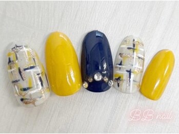 ツイードネイル